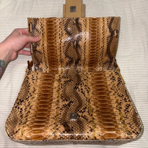Fendi python baguette - Picture 3 of 10